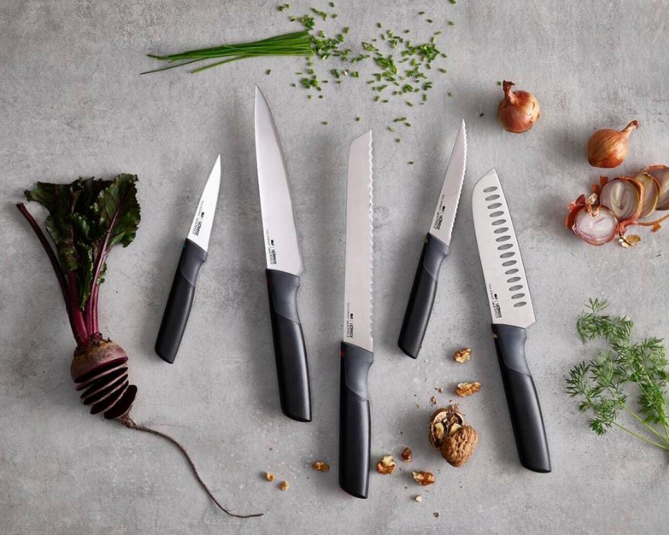 Set de 5 Cuchillos Joseph Joseph Elevate Carousel Set de 5 Cuchillos Joseph Joseph Elevate Carousel