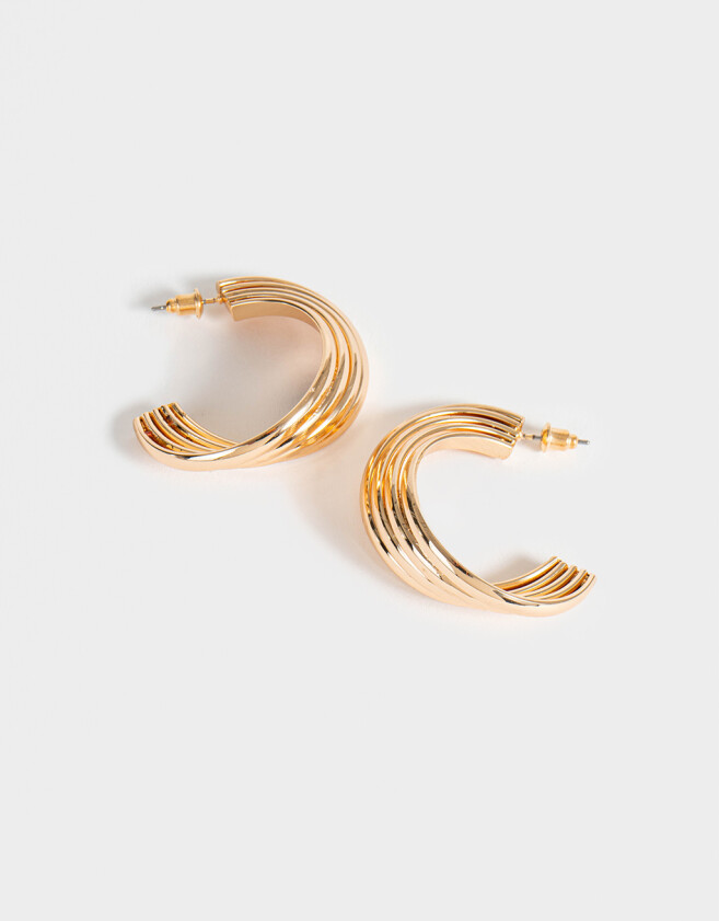 Aros Argollas Vintage Argollas Vintage - Dorado