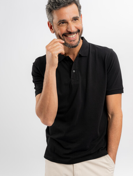 Remera m/c lisa negro