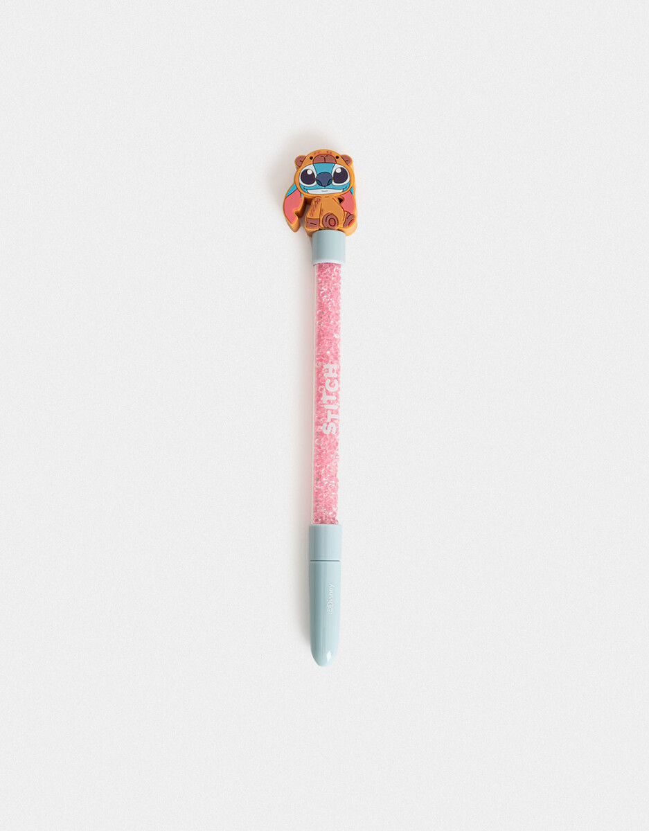 Lapicera "stitch Capybara" 