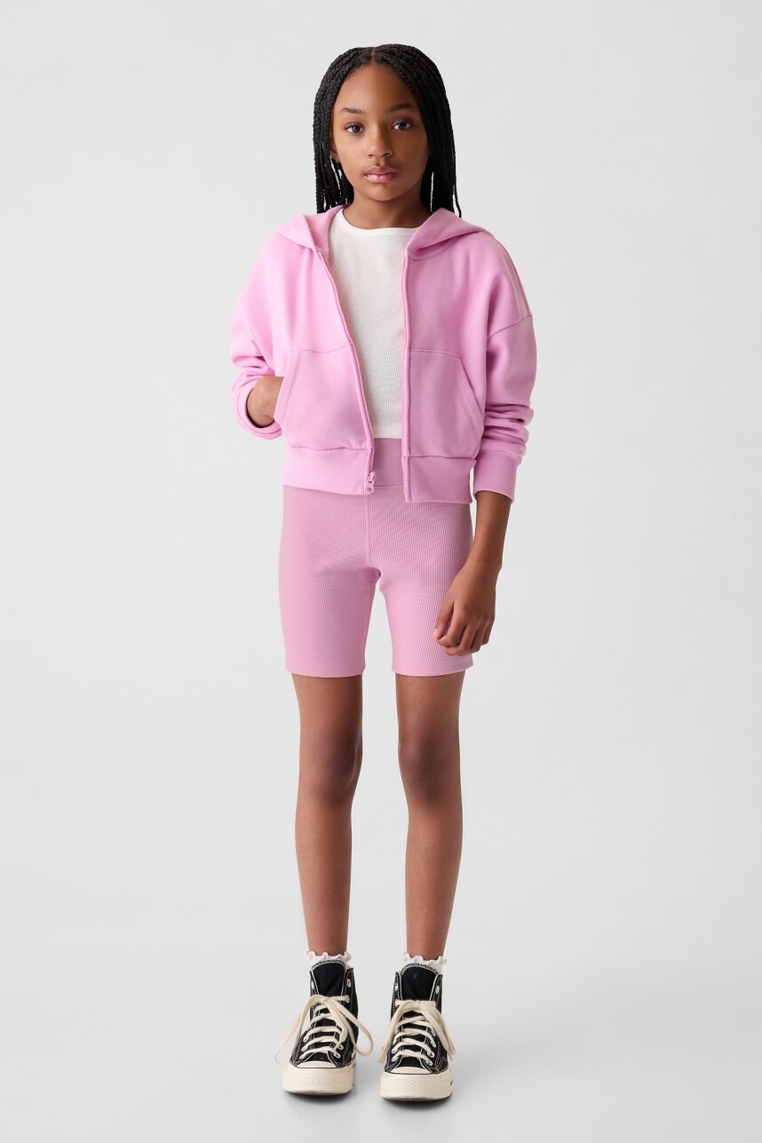 Calza Biker Niña Sugar Pink