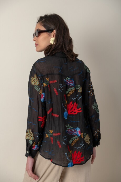 CAMISA MAR Negro