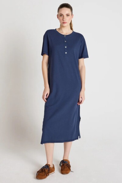 VESTIDO LARGO NICOLETTE Navy