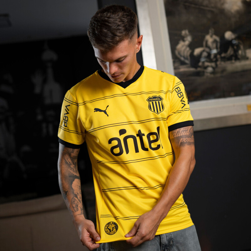 Camiseta de Hombre Puma Peñarol Away 26 Amarillo - Negro