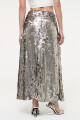 FALDA MAXI Plata