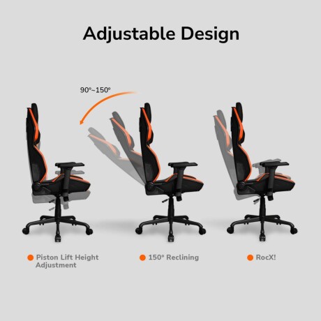 Silla Cougar Hotrod Orange 001