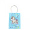 Bolsa con Asa N°1 Pack x12 Unicornio Celeste