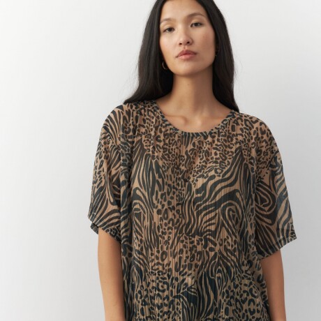 REMERA BISCOTTI Marrón Corteza