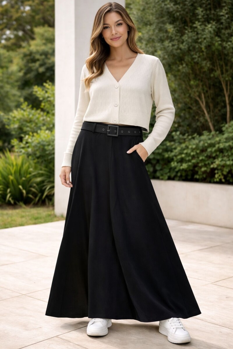 Falda Orión - Negro 