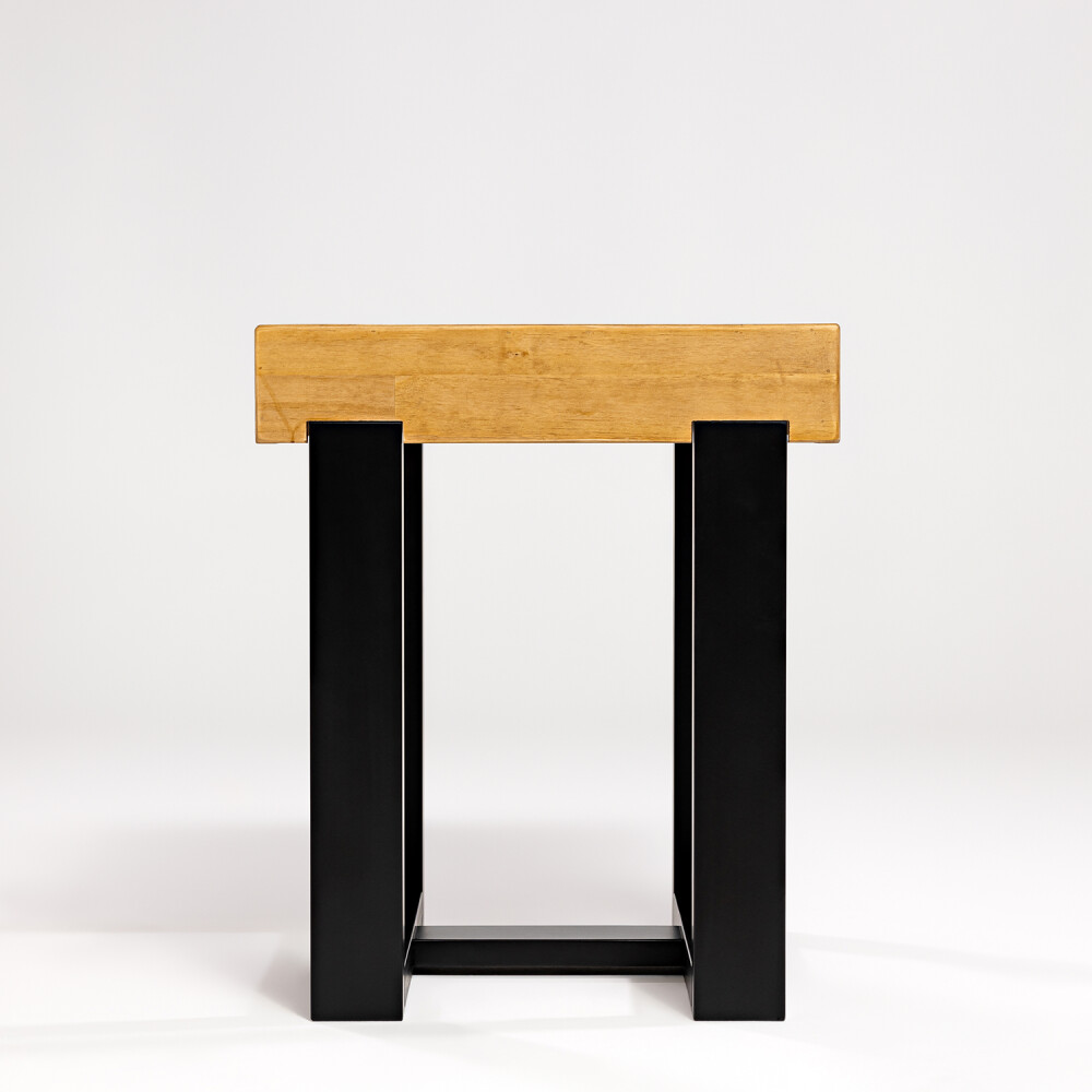 MESA AUXILIAR LATERAL CON TAPA EN MADERA MACIZA MESA AUXILIAR LATERAL CON TAPA EN MADERA MACIZA