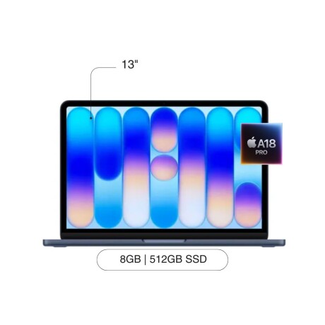 APPLE MACBOOK NEO 13' A18 PRO/8GB/512GB APPLE Macbook Neo 13' 512GB SSD / 8GB RAM A18 Pro Chip - Indigo