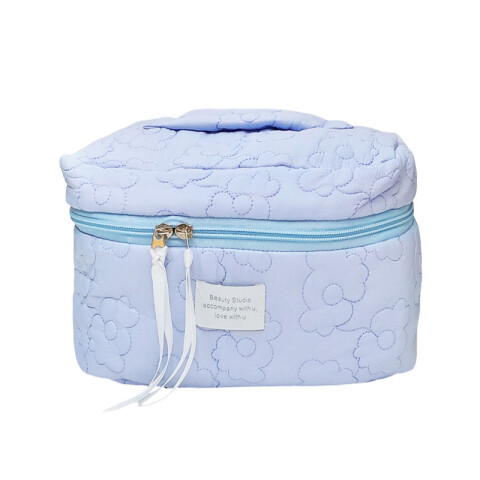 Neceser cosmetiquero celeste 27x17x20cm Neceser Cosmetiquero Celeste 27x17x20cm