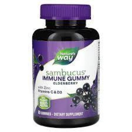 Nature´s Way Sambucus Immune Gummy 60 unidades masticables Nature´s Way Sambucus Immune Gummy 60 unidades masticables