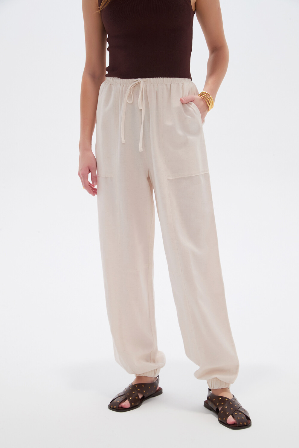Pantalon Belto Arena Melange
