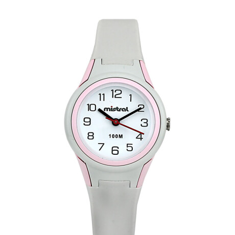 Reloj Mistral Deportivo Silicona Blanco 0