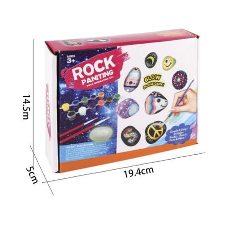 Kit de Pintura para Rocas con Accesorios 001