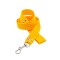 CORREA PERRO ENGANCHE MOSQUETON 1.20 M X 3.5 CM AMARILLO