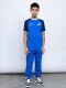REMERA FITZ Nacional Junior Azul Royal, Azul Marino, Blanco