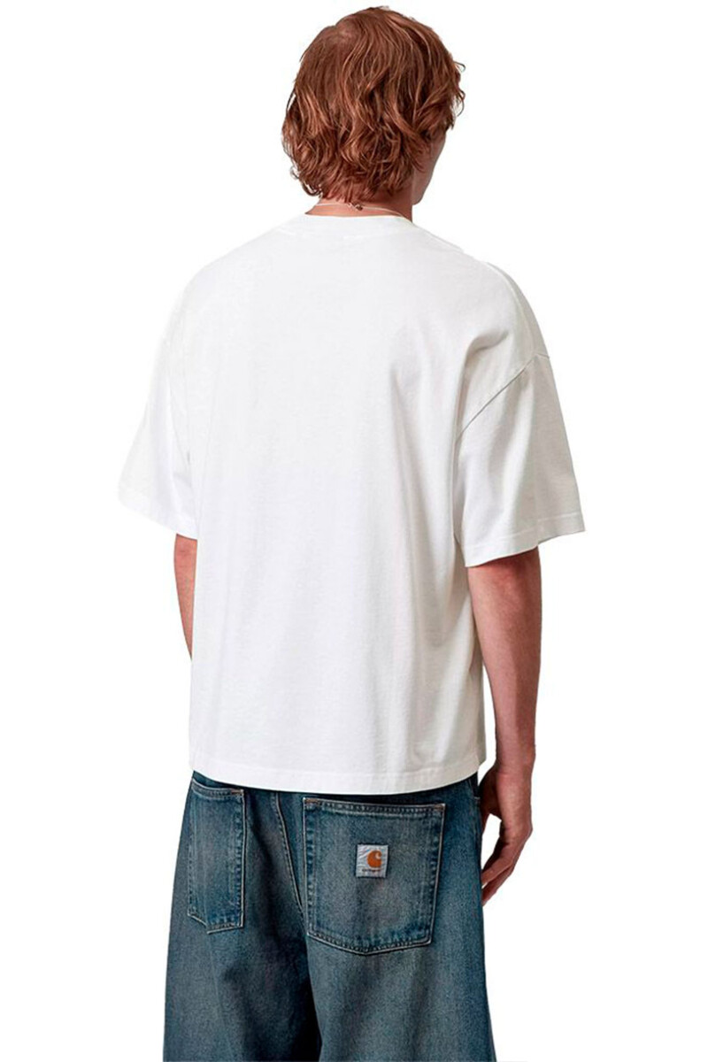 S/S Hackwork T-Shirt Blanco