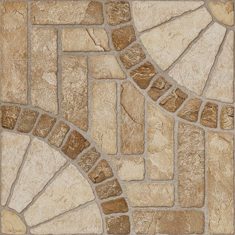 CERÁMICA PARA EXTERIOR POMPEIA MARRÓN HD "A" 50.8X50.8 CM Cerámica Para Exterior Pompeia Marrón Hd "a" 50.8x50.8 Cm