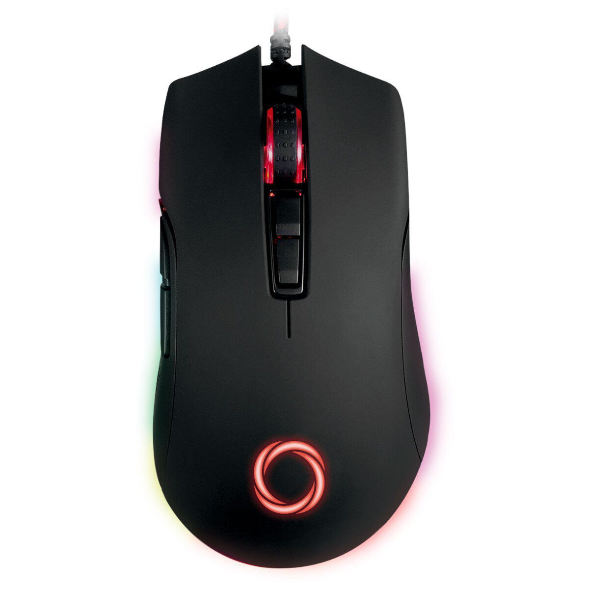 Mouse Gamer Nibio MG700 12000 DPI Black 