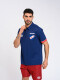 REMERA POLO MOLO HOMBRE Nacional Hombre Azul Marino, Rojo