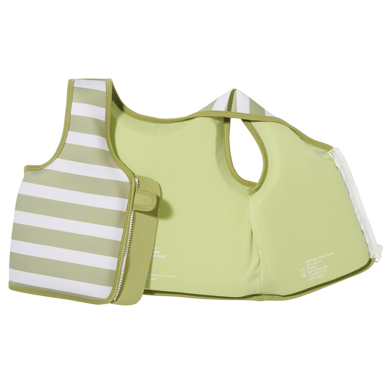 S41VVWD Chaleco Salvavidas Niños Talle 3-6 Años Wild Khaki Sunnylife