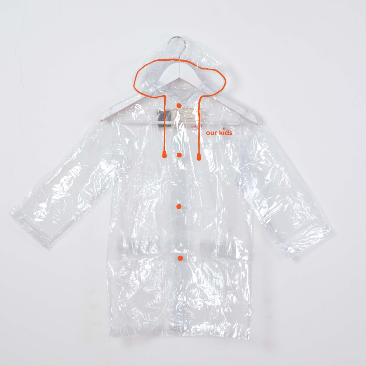 Impermeable Our Kids Transparente