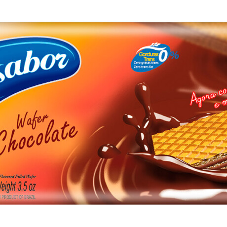 WAFFLE BON SABOR CHOCOLATE 100GR WAFFLE BON SABOR CHOCOLATE 100GR
