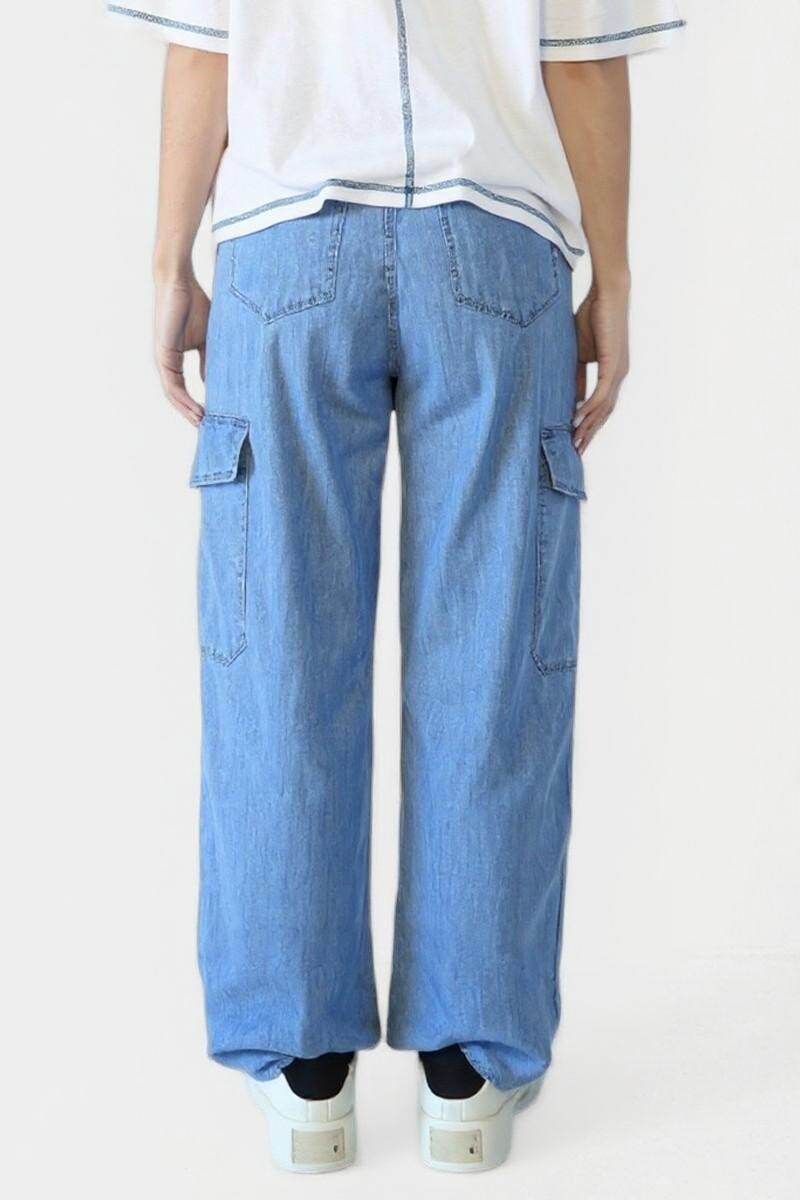 Pantalón Teramo Celeste