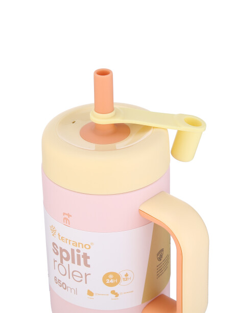 VASO SPLIT ROLER 650ML. Rosado