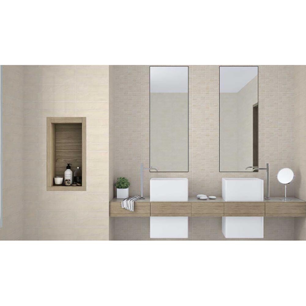 REVESTIMIENTO RECTIFICADO SINEU BEIGE "A" 25X75 CM Revestimiento Rectificado Sineu Beige "a" 25x75 Cm