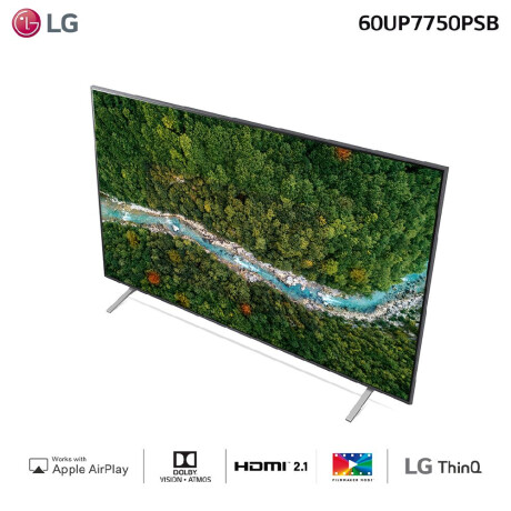 Smart TV LG 60" UHD AI 60UP7750PSB Smart TV LG 60" UHD AI 60UP7750PSB