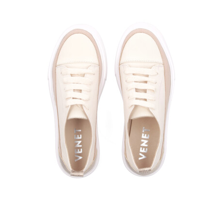 DEPORTIVO CUERO WEPES BEIGE