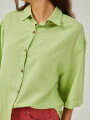 Camisa Aloiki Verde Fluo