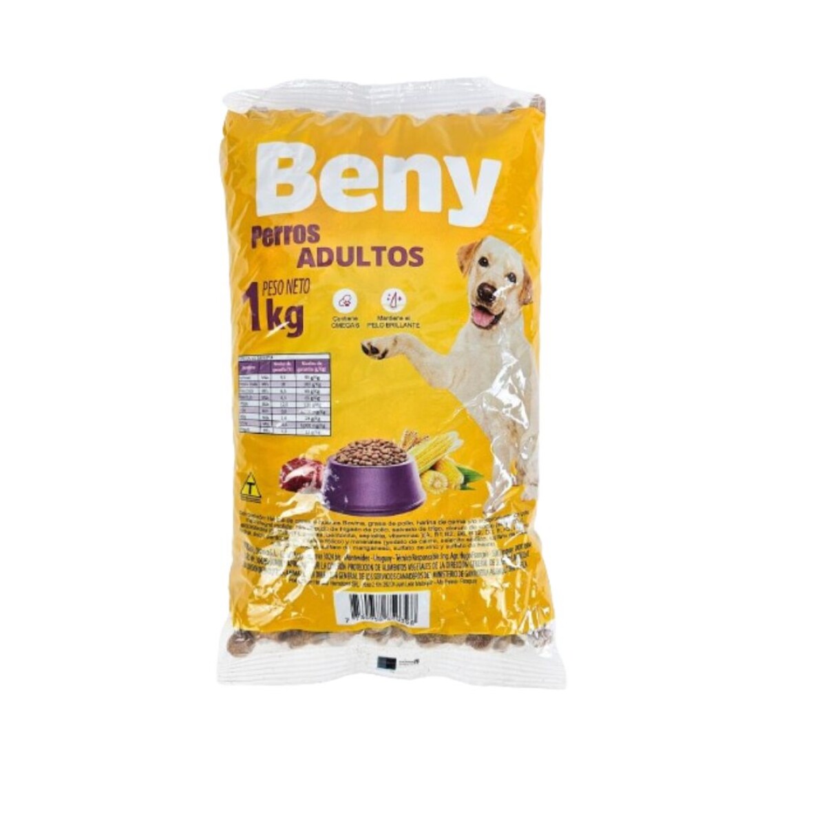 Alimento para perro adulto BENY 1k 