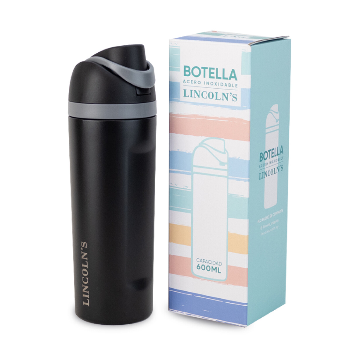 BOTELLA AMAZONA - NEGRO 