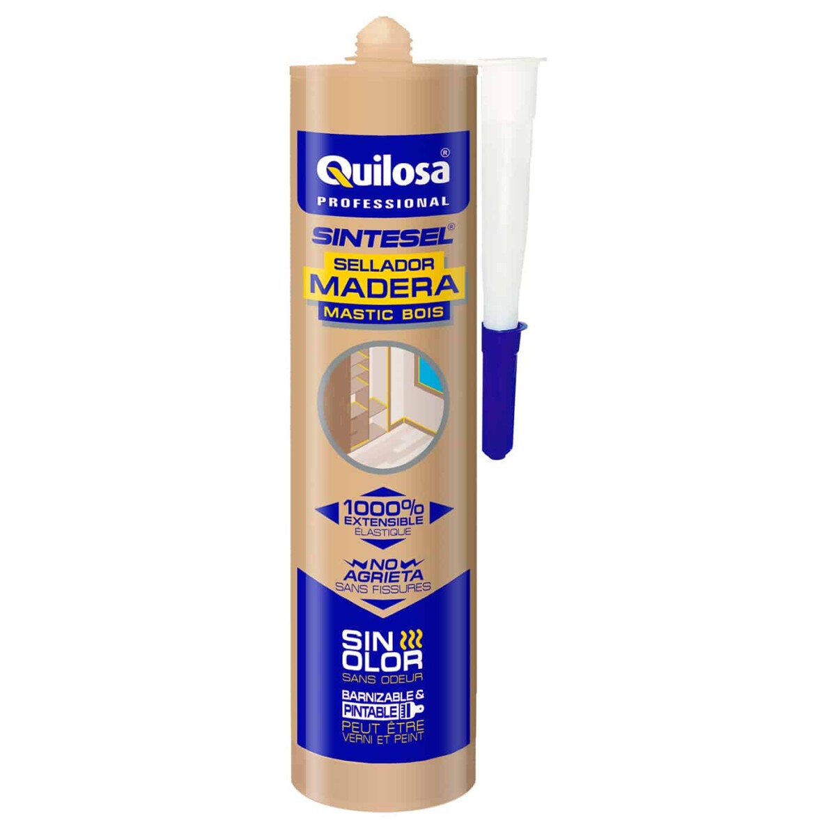 Sellador Sintesel para Madera Quilosa - Nogal 