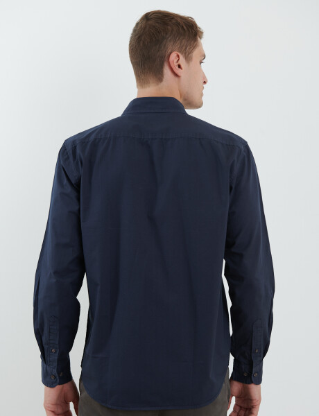 012612 CAMISA HARRY Azul Oscuro