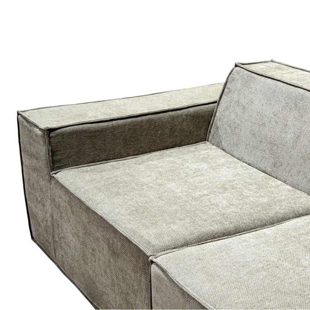 SOFÁ MODULAR 3 CUERPOS ESPUMA NATURAL-BEIGE LUNA BEIGE