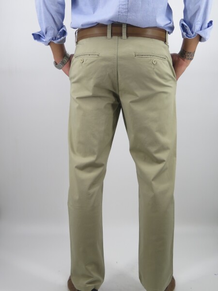 PANTALON HALOGEN VESTIR CHINO BEIGE