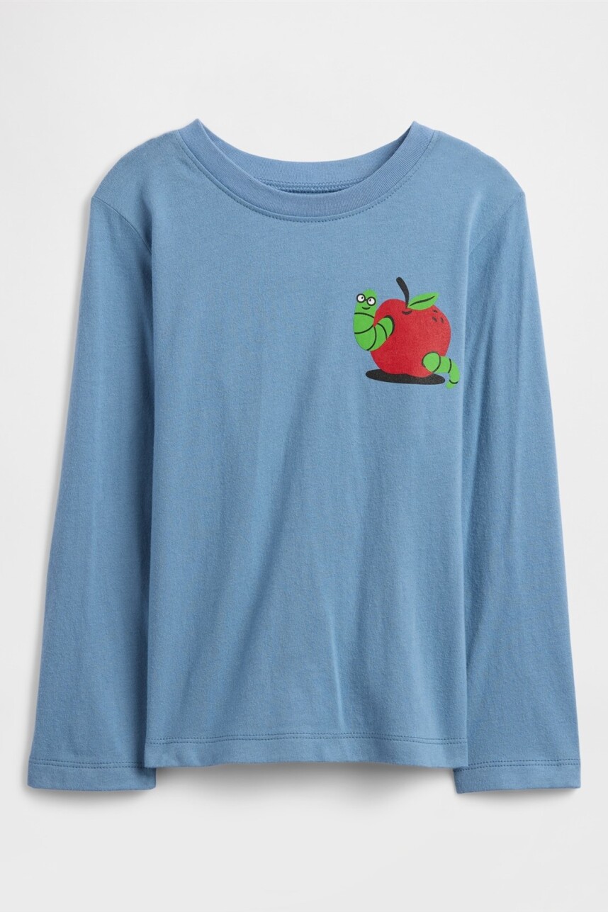 Remera Gráfico Toddler Niño Cornflower829