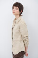 CAMISA SUEDE NATURAL