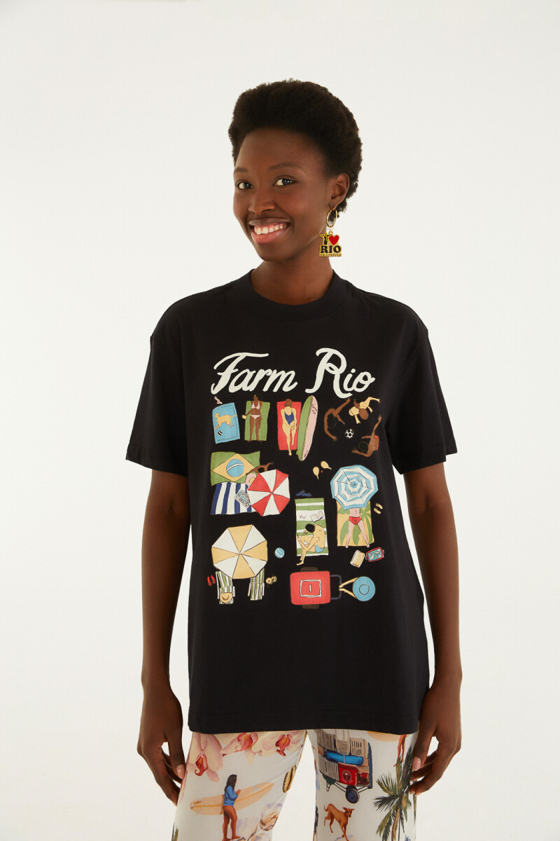 REMERA Negro
