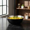 Bowl aleman acero inox 21 cm negro PRISMA Bowl aleman acero inox 21 cm negro PRISMA