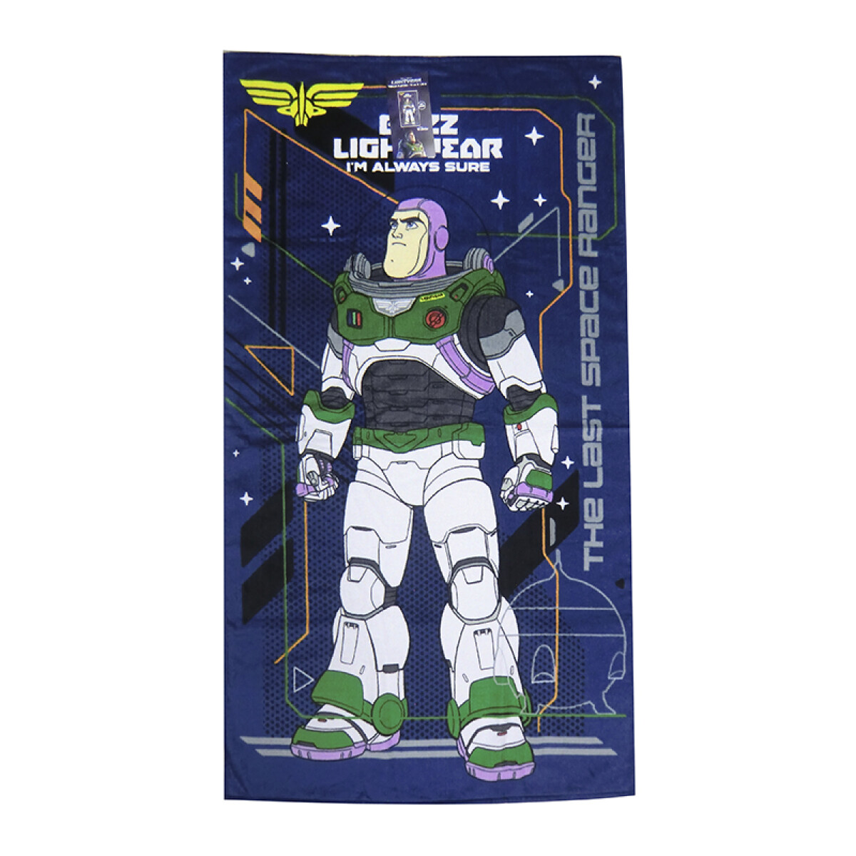 Toalla Playera Algodón Toy Story 70 x 130cm - AZUL MARINO 