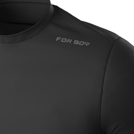 Camiseta térmica con protección UV 50+ Negro