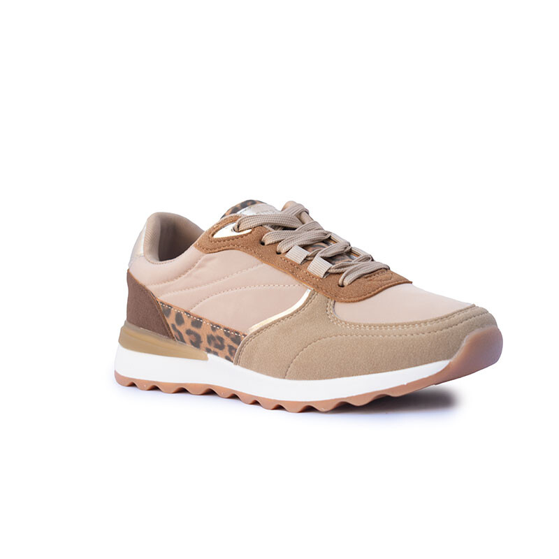 Zapato Dama Panama Jack KHAKI