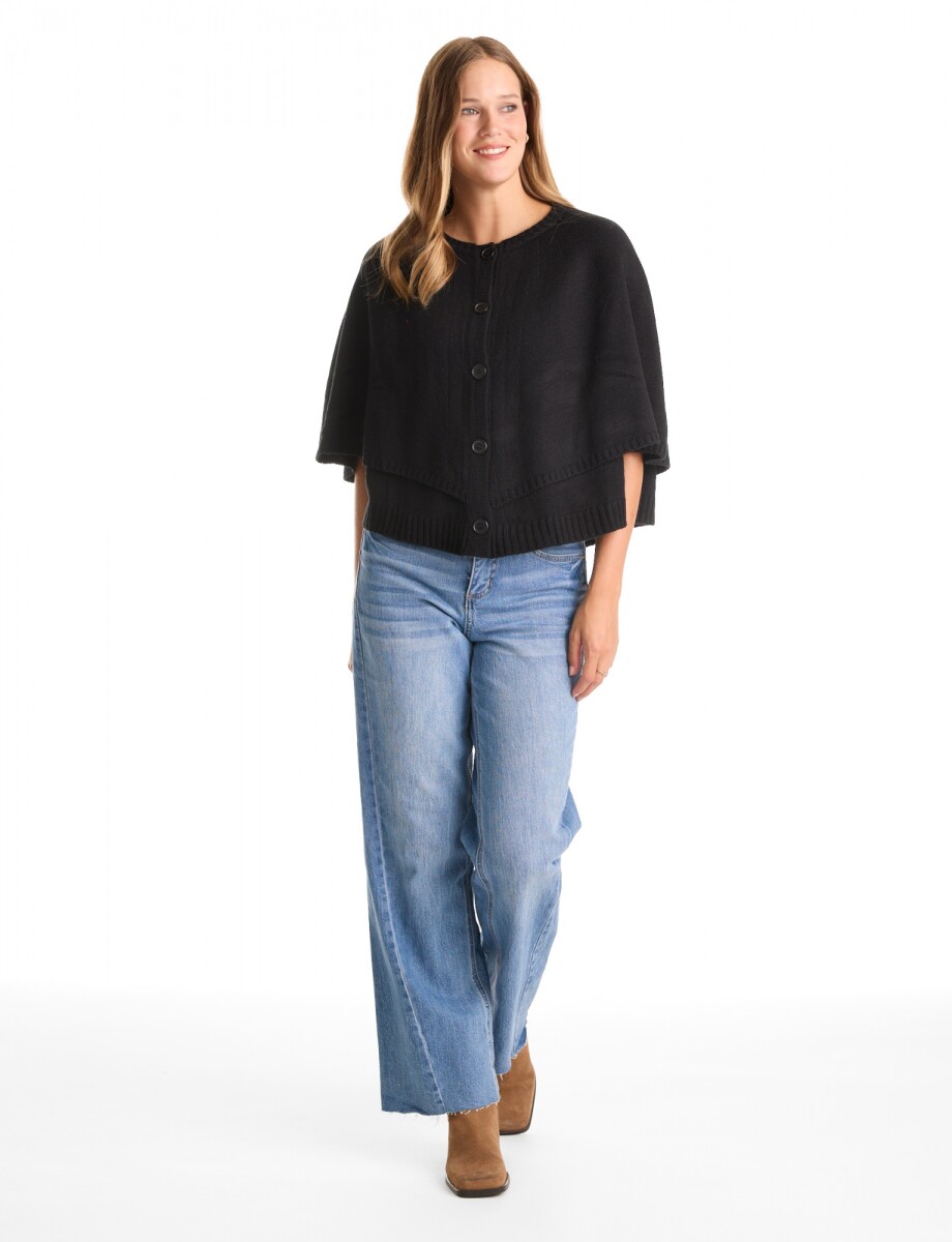 Capa Botones - Negro 