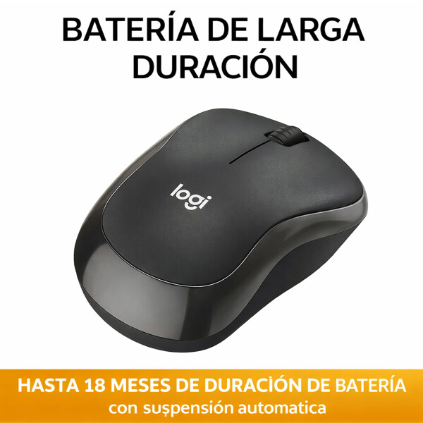 Mouse Llogitech M240 Silent Inalámbrico Bluetooth NEGRO